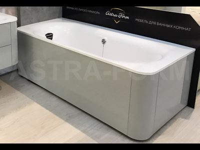 Astra-Form ванна Прима Solid Surface 185/90 см белая матовая