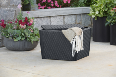 Стол-сундук Лузон Плюс графит