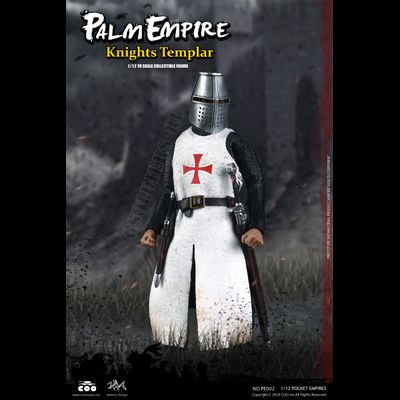 Тамплиер - Коллекционная фигурка 1/12 POCKET EMPIRES - TEMPLAR KNIGHT (PE002) - COOMODEL