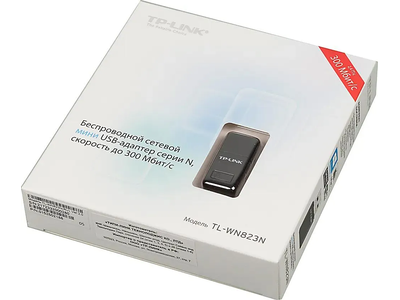 TP-LINK WI-FI адаптер WN823N Черный