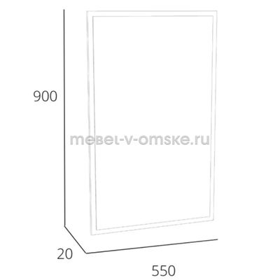 Зеркало Фолк-040.01-01