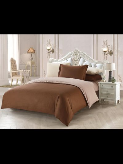 Постельное белье TANGO комплект сатин однотонный евро 200x220x1 240x260x1 50x70x2 1014-LS08