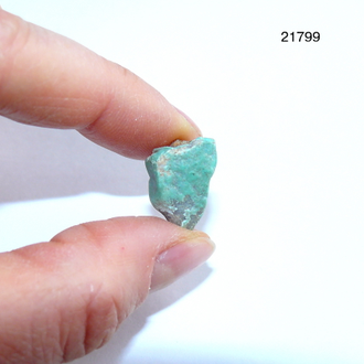 Бирюза натуральная (необработанная) Казахстан арт.21799: 2,5г - 14*16*11мм