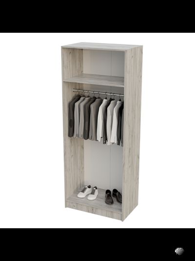 Бася (Басса) ШК 554 платяной Крафт белый/Крафт серый