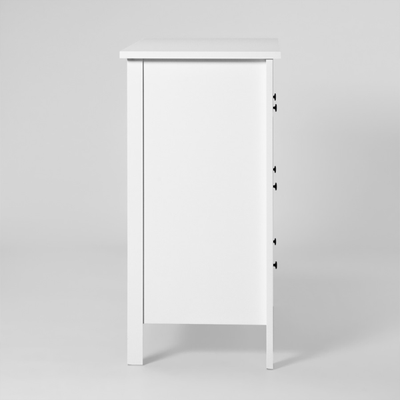 Сага Комод 3 ящика 920х1007х510 белый