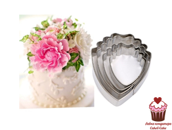 Набор каттеров для цветов Пион, 4 шт.