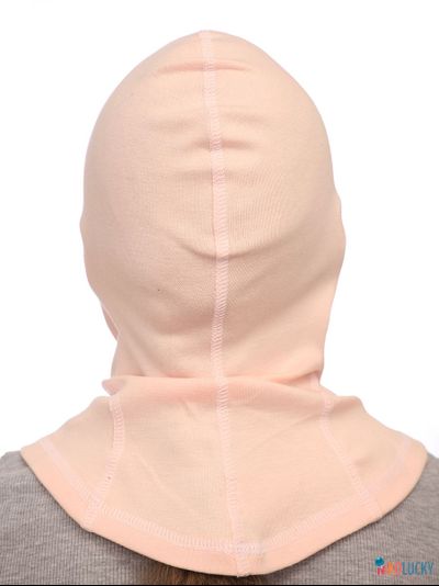 Шапка-шлем 23301-02 95%хлопок 5%лайкра, бежевый 42-44