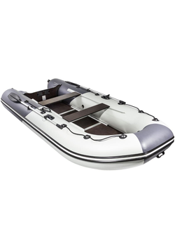 Моторная лодка Ривьера Компакт 3600 СК Компакт «Комби» светло-серый/графит