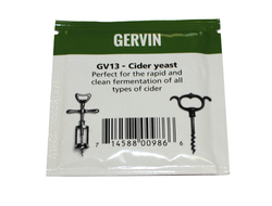 Дрожжи "Gervin" GV13 Cider для сидра, 5 гр