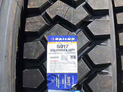 Шина 315/80R22.5 Sailun S917
