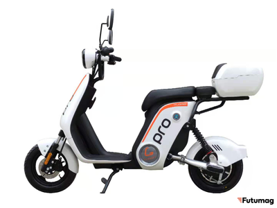 Электроскутер Kugoo V pro 1000W 60V 17.8Ah белый