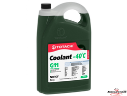 Антифриз TOTACHI NIRO COOLANT G11 зеленый -40 5кг.