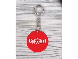 Гравированный брелок Genshin Impact, Геншин Импакт №4