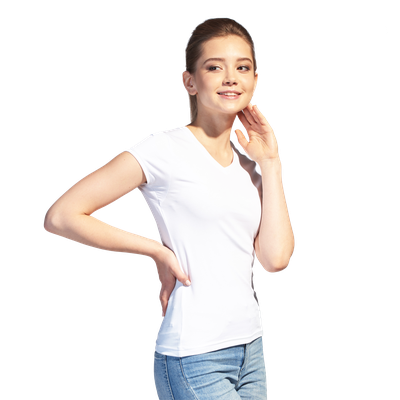 Футболка женская(A07U), 8% эластан