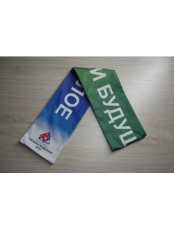 Шарф трикотажный с нанесением принта