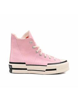 Кеды Converse Chuck 70 Plus розовые высокие на платформе A04366C