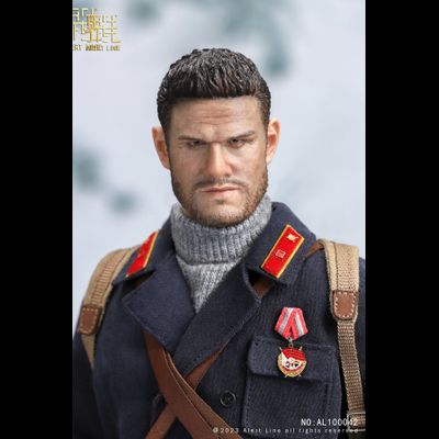 Советский горный стрелок  - Коллекционная ФИГУРКА 1/6 scale  WWII Soviet Mountain Infantry Officer (AL100042) - ALERT LINE