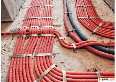 Заказать разводку электрики в новостройке в Москве ИВАНМАСТЕР