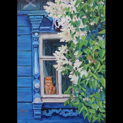 D0594 Сирень за окном