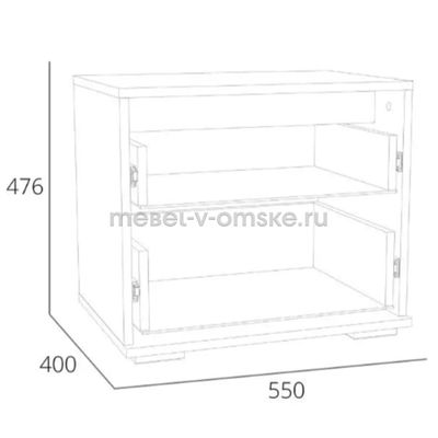 Тумба для обуви Санти - 013.24