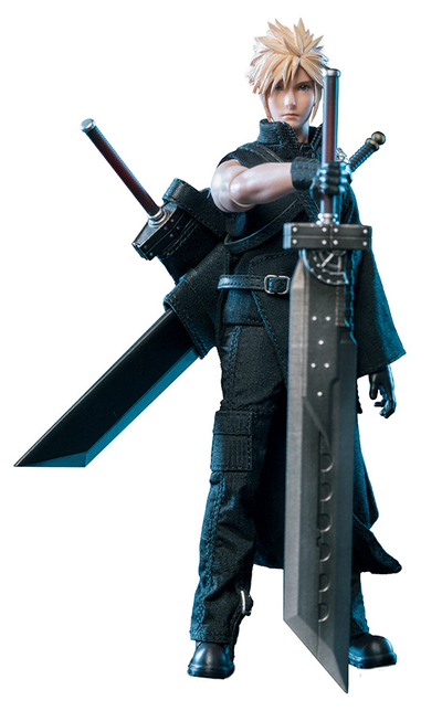 Клауд Страйф (Final Fantasy VII Remake) - КОЛЛЕКЦИОННАЯ ФИГУРКА 1/12 Fantasy Warrior Cloud Piece (DS-2301) - DSTOYS