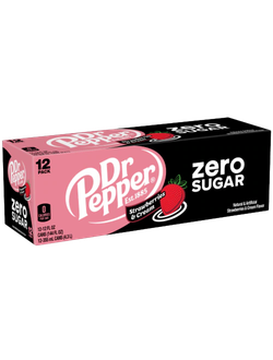 Dr. Pepper Клубника со сливками Зеро 355ml США (12)