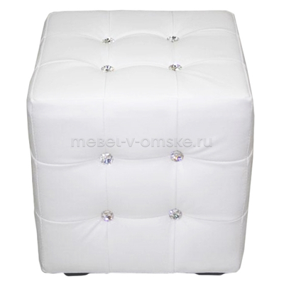 Пуф Леонардо со стразами