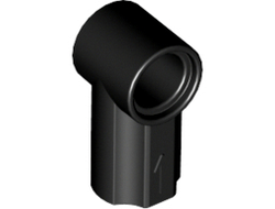 Technic, Axle and Pin Connector Angled #1, Black (32013 / 4107085 / 6284699)