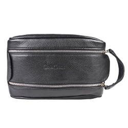 Кожаный несессер Vione black (арт. 6007-01)