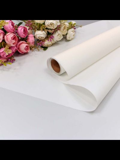 Пленка матовая в рулоне 50мкм (молочная), 58см*10м