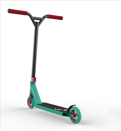 Трюковой самокат LIMIT LMT 60 V2 минт/красный