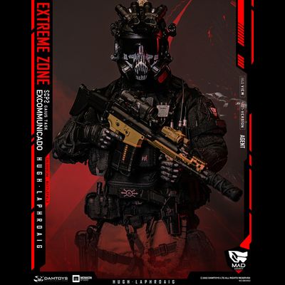 Агент Хью Лафройг (SCP Overlord) - КОЛЛЕКЦИОННАЯ ФИГУРКА 1/6 EXTREME ZONE Agent HUGH LAPHROAIG (EBS002) - DAMTOYS