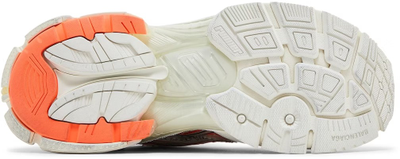 Balenciaga Runner Sneaker Eggshell Neon Orange
