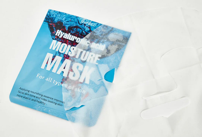 Thinkco. Маска-салфетка для лица с гиалуроновой кислотой, HYALURONIC ACID MOISTURE MASK (23 мл)