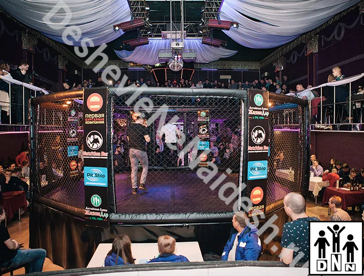 Октагон. турнир Grad-5. Бои без правил Восьмиугольник 13