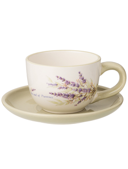 ЧАЙНАЯ ПАРА "ПРОВАНС" 15*7 см 220 мл