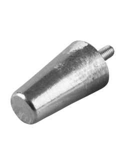 Цинковый анод Tecnoseal 02525 Ø33x78x22мм конический для двигателей Hamilton Jet HJ274, HJ322, HJ362