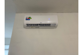 Монтаж кондиционера в два этапа