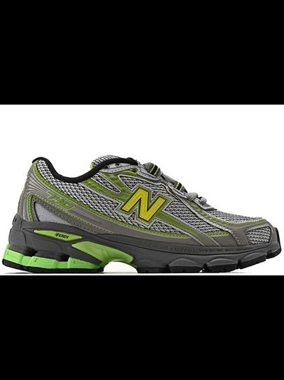 New Balance 740 Grey Neon Green