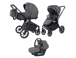 Коляска 3в1 Carrello Epica CRL-8511 Iron Grey