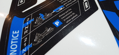 Наклейки на снегоход lynx Army Yeti 600 e-tec #1848