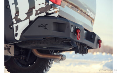 Бампер силовой задний BMS PRO-Line для Tayota Tundra 2014-2021