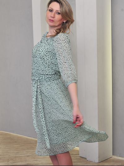 Платье: 548-0225 олива