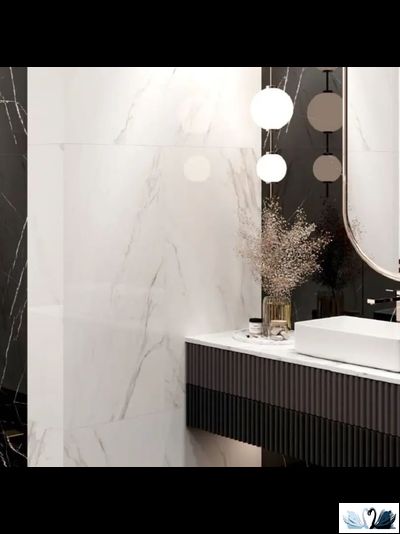 Керамогранит Laparet Calacatta Superb белый 60 х 120 см полированный