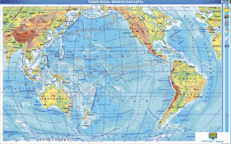 Интерактивные карты по географии.География материков и океанов. 7 класс. Мировой океан.