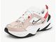 Nike M2K Tekno (Бежевые с белым) Арт1 сбоку