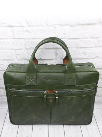 Сумка для ноутбука Montebello green (арт. 1033-11)