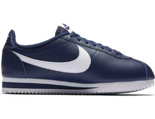 Nike cortez leather trainers clearance