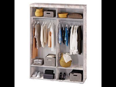 Шкаф четырёхстворчатый распашной Инстайл ШК-31 (Мебелони)