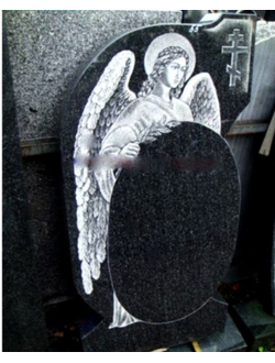 Фото детский памятник с ангелом на могилу в СПб